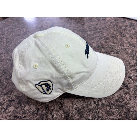 Titleist Yellow & Navy Cap Golf Clubs⛳️ Crest On Side Titleist Ribbon Inside Hat - Picture 2 of 14